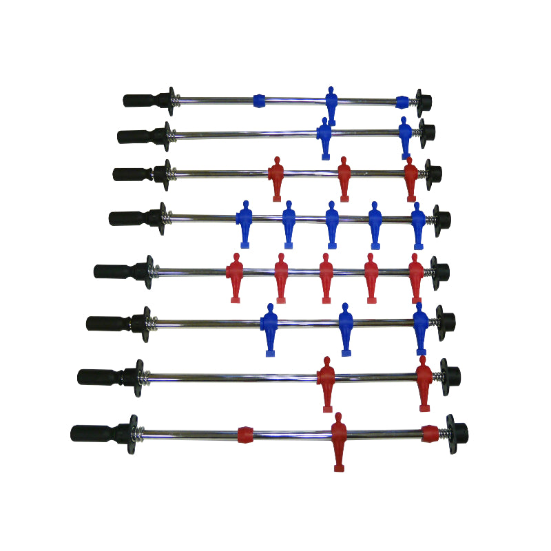 Serie completa 8 aste diam. 16 manopola Export
