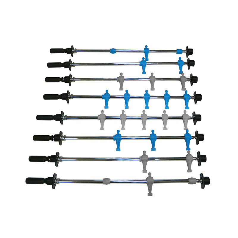 Serie completa 8 aste acciaio Inox Summer