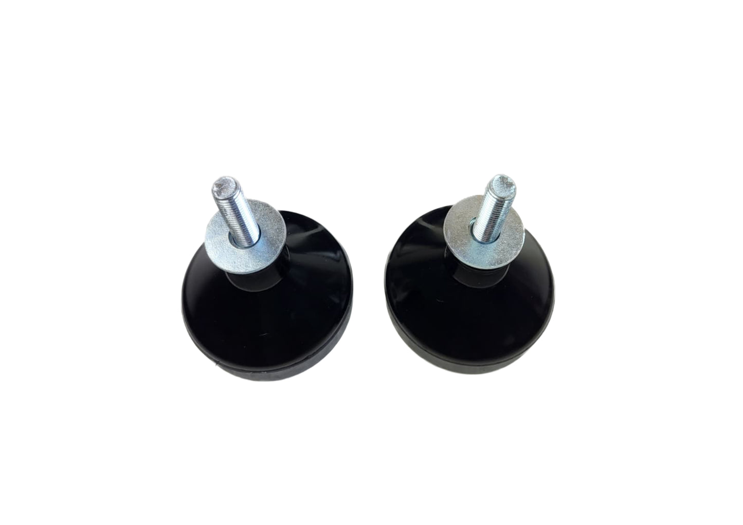 Kit 2 Piedini diam. 80 mm per gamba ferro