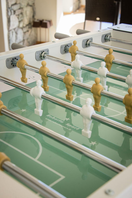 Vetro campo gioco sabbiato