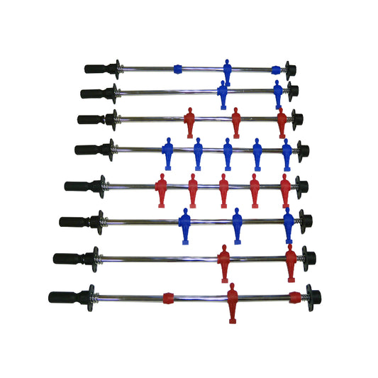 Serie completa 8 aste diam. 16 manopola Export