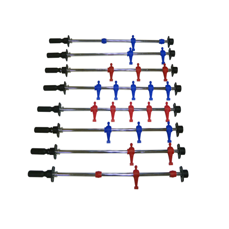Serie completa 8 aste diam. 18 manopola Export