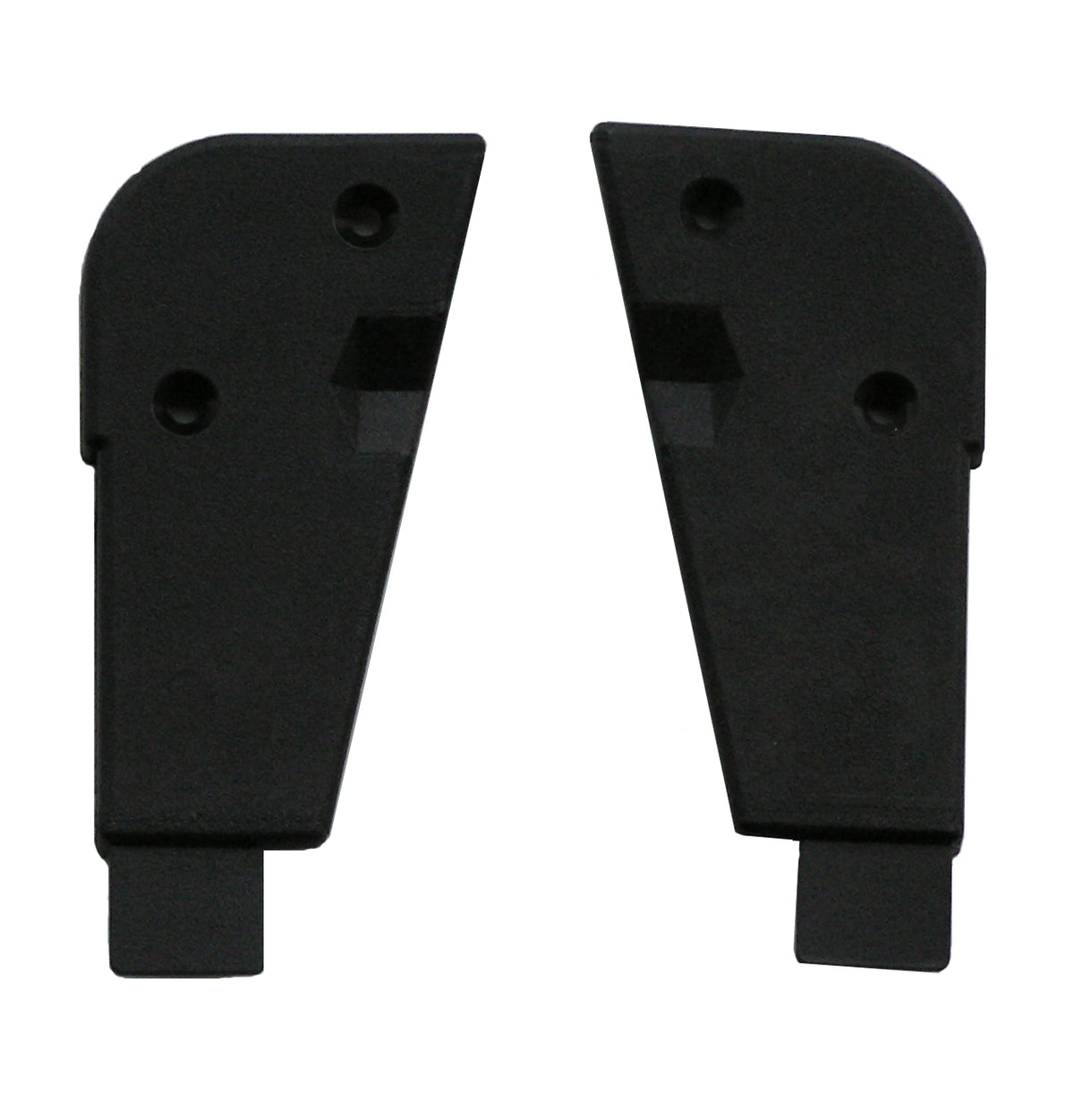 Set 4 pezzi angolari in plastica con viti