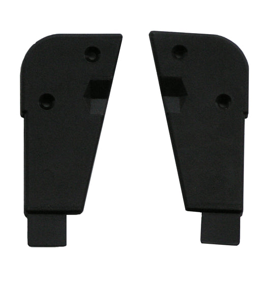 Set 4 pezzi angolari in plastica con viti