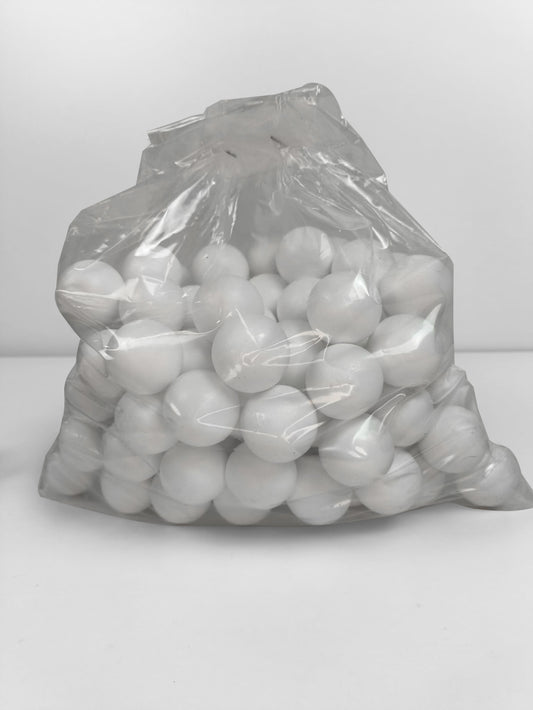 100 palline bianche standard