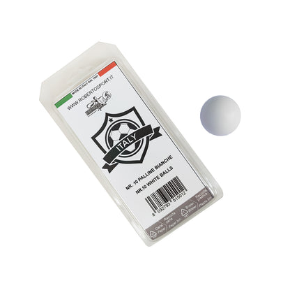 10 palline bianche standard