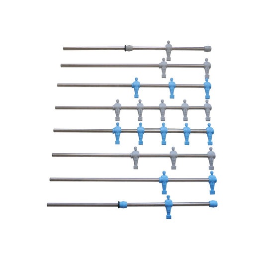 Serie  8 aste acciaio inox  esterne Summer