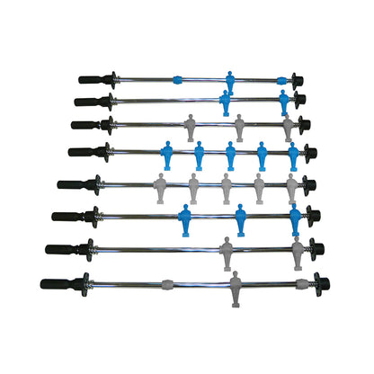 Serie completa 8 aste acciaio Inox Summer