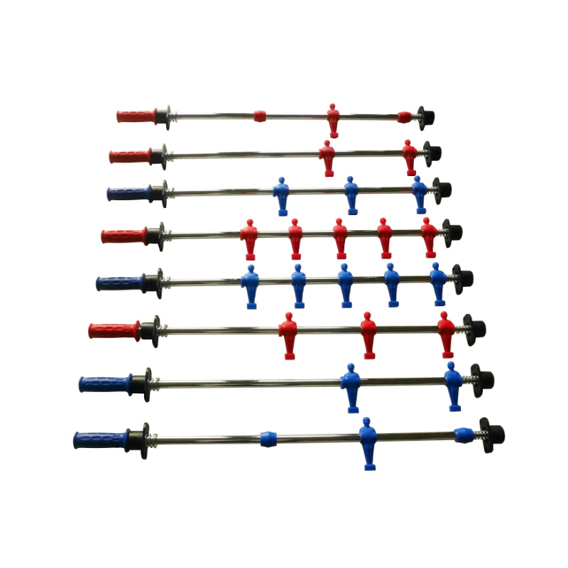 Serie completa 8 aste diam. 18 manopola Pro Italy