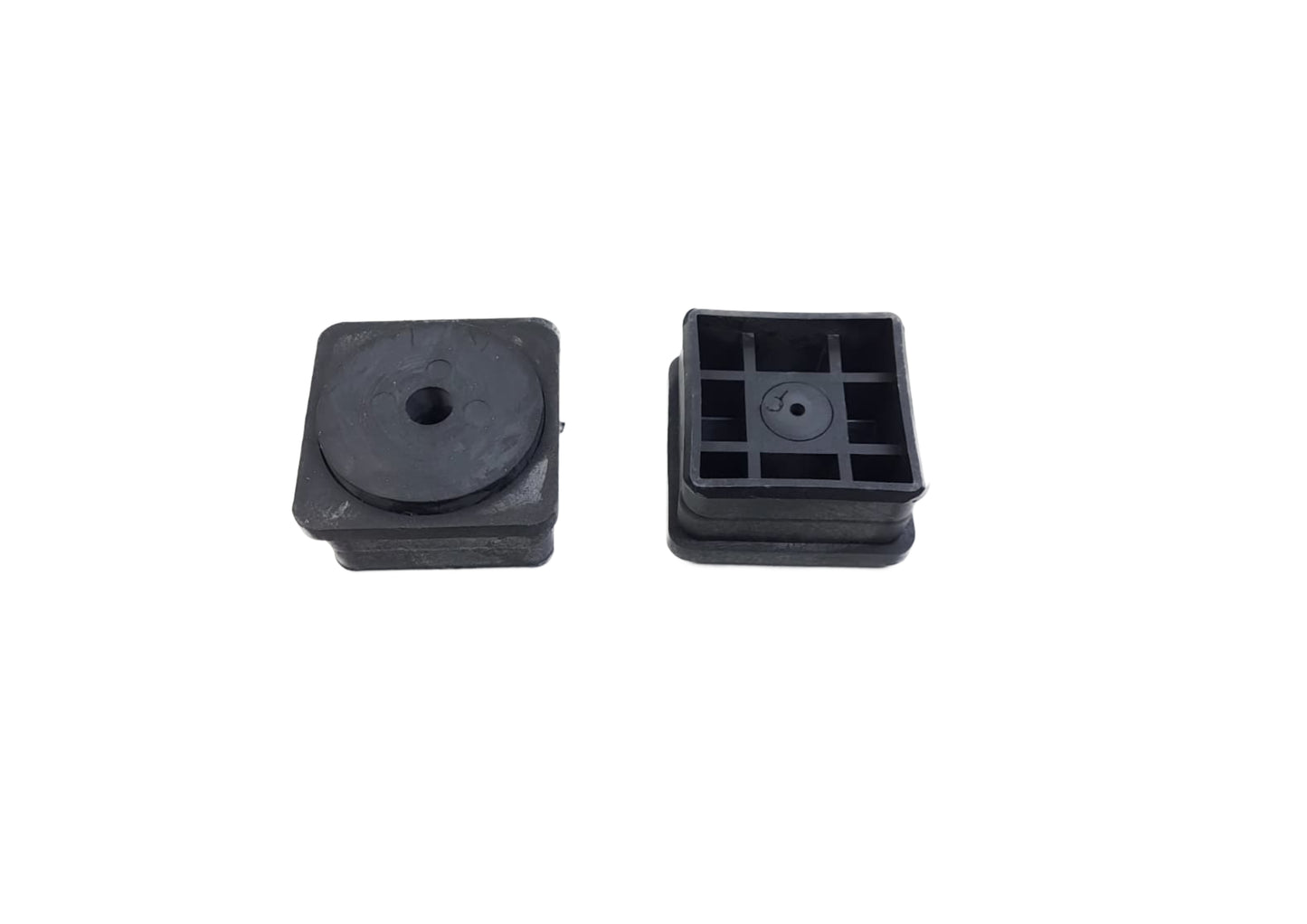 Kit di 2 puntali per gamba in alluminio 80x80
