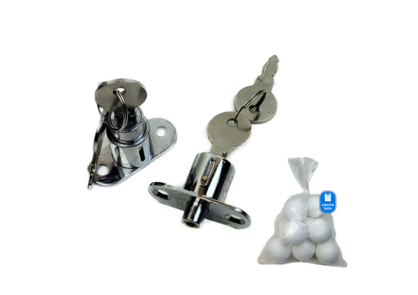 Kit 2 serrature a pressione - 10 palline