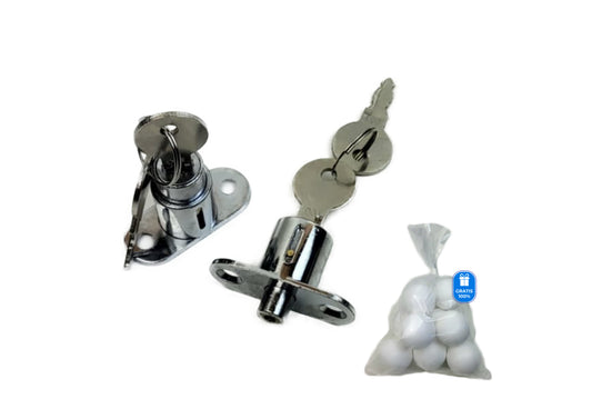 Kit 2 serrature a pressione - 10 palline