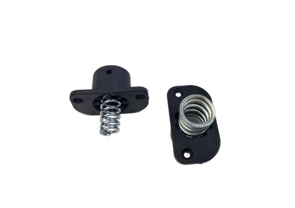Kit di 1 boccola Universal diam. 18 lato manopola con boccolina alto scorrimento e 1 boccola chiusa complete di molle lunghe