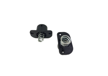 Kit di 1 boccola diam. 18 lato manopola con boccolina alto scorrimento e 1 boccola chiusa complete di molle corte