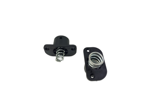 Kit di 1 boccola diam. 18 lato manopola con boccolina alto scorrimento e 1 boccola chiusa complete di molle corte