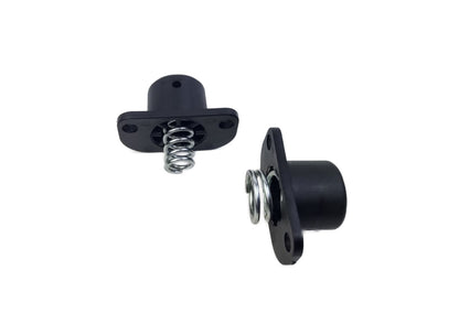Kit di 1 boccola diam. 18 lato manopola con boccolina alto scorrimento e 1 boccola chiusa complete di molle corte